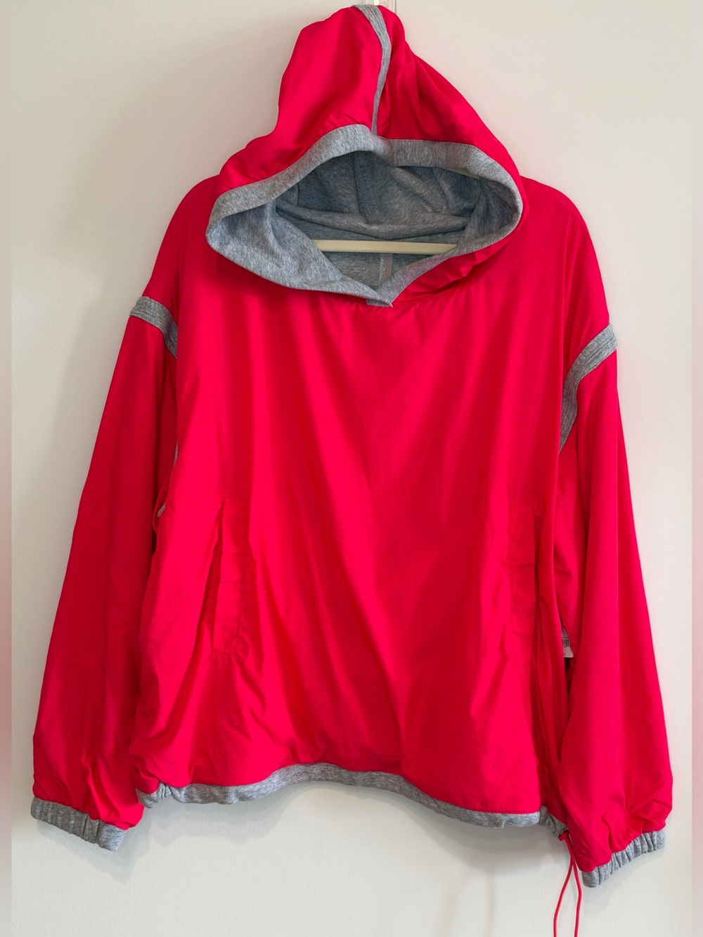NEW Free People Movement Don't Back Down Nylon REVERSIBLE Pullover Size L